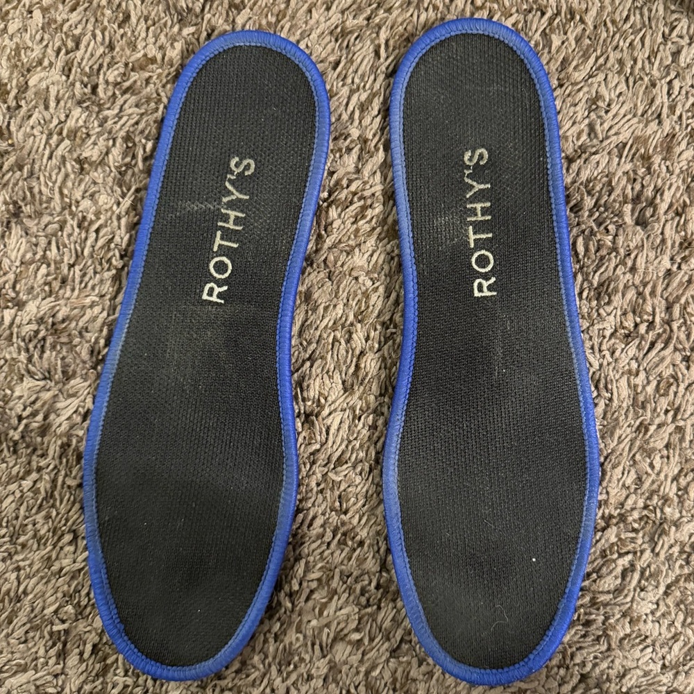 Black Slip-On Rothys Shoes - Picture 6 of 7